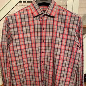 Hammer Made Checkered Button Down